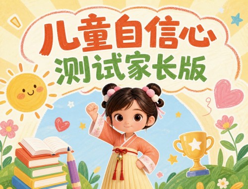 儿童自信心测试[家长使用]