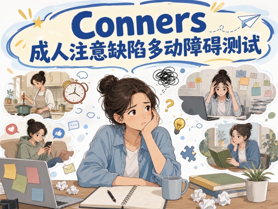 Conners成人注意缺陷多动障碍测试