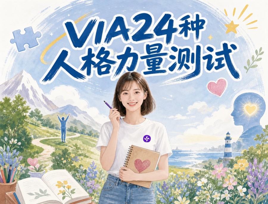 24种人格力量测试(VIA)