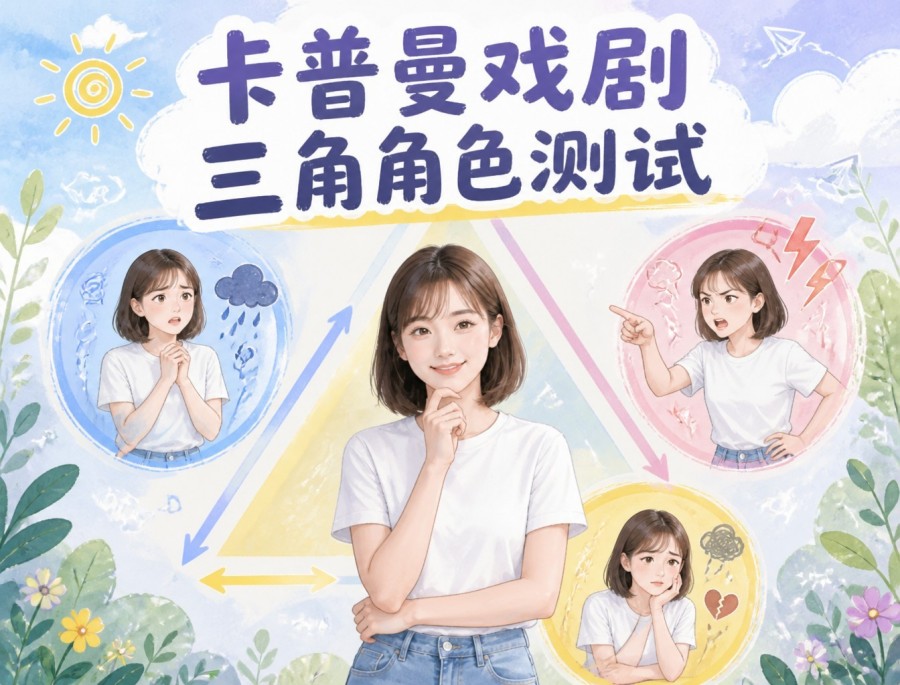 卡普曼戏剧三角角色测试