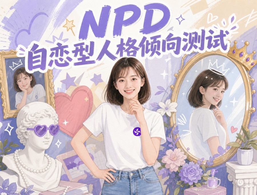 NPD自恋型人格倾向测试