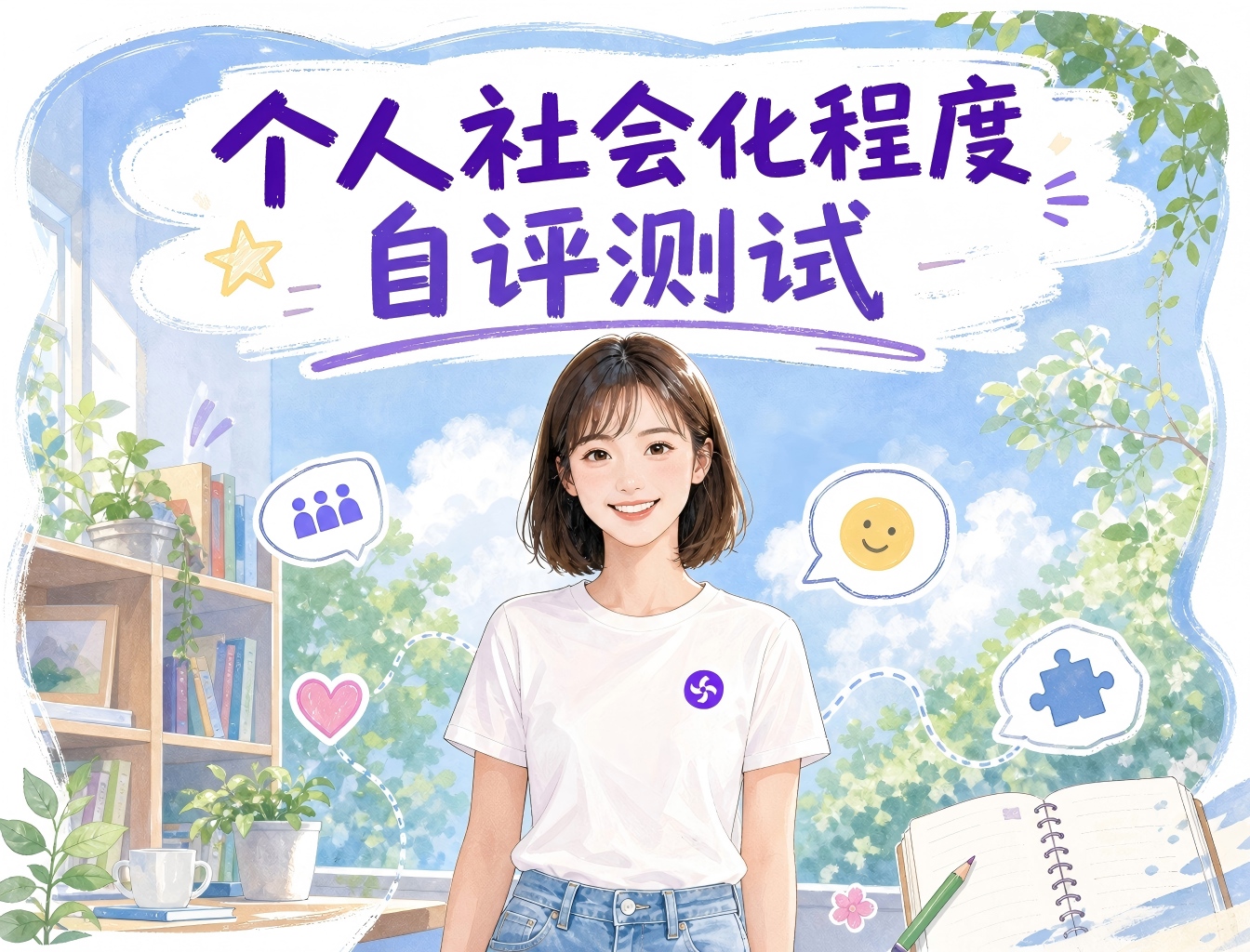 个人社会化程度自评测试