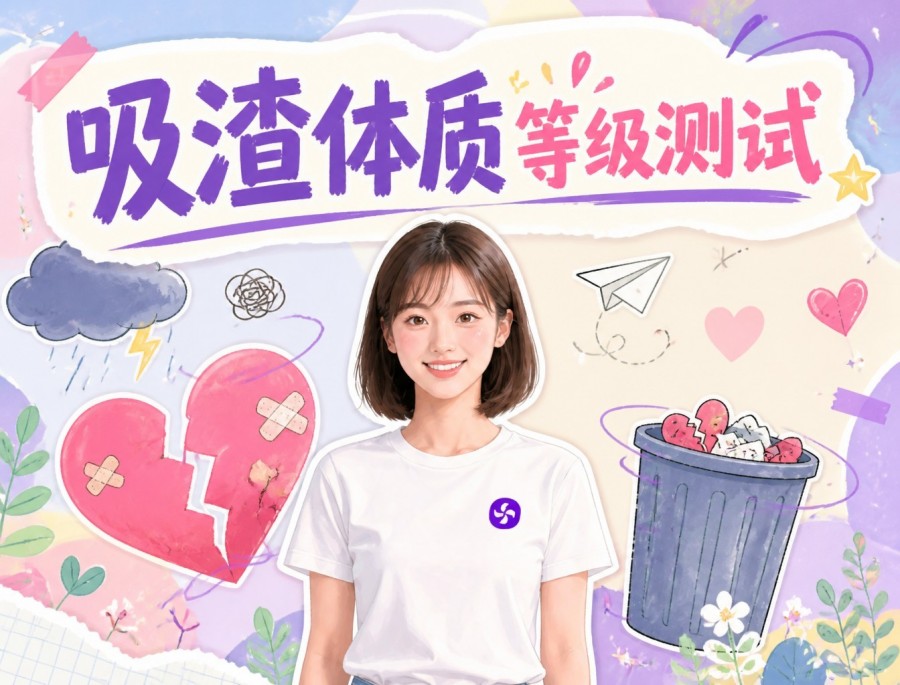 吸渣体质等级测试