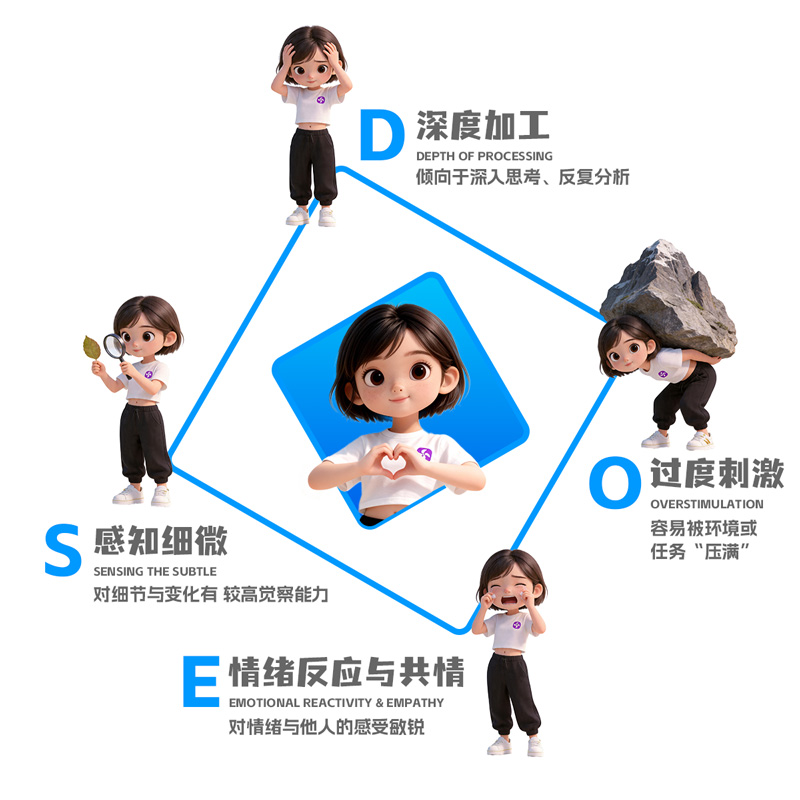 HSP高敏感人格测试-拾棠心理测试