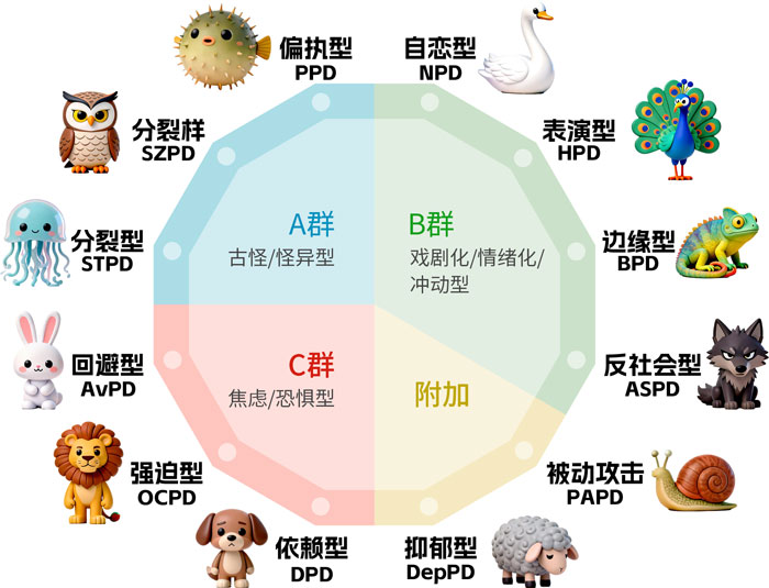 人格障碍测试(PDQ-4+)-拾棠心理测试