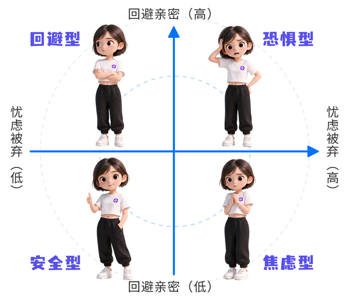 AAS成人依恋类型测试-拾棠心理测试